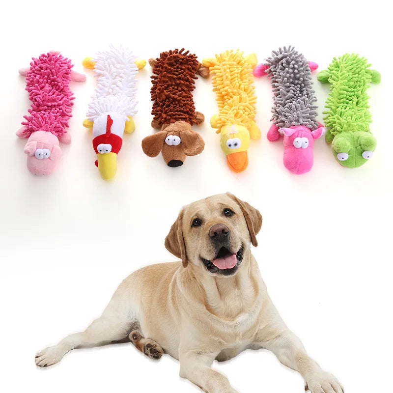 Durable Low Price Pet Dog Plush Toy Squeaky Chew for Small Dogs Chihuahua Yorkshire Bichon Puppy Teething Safe Soft Cute