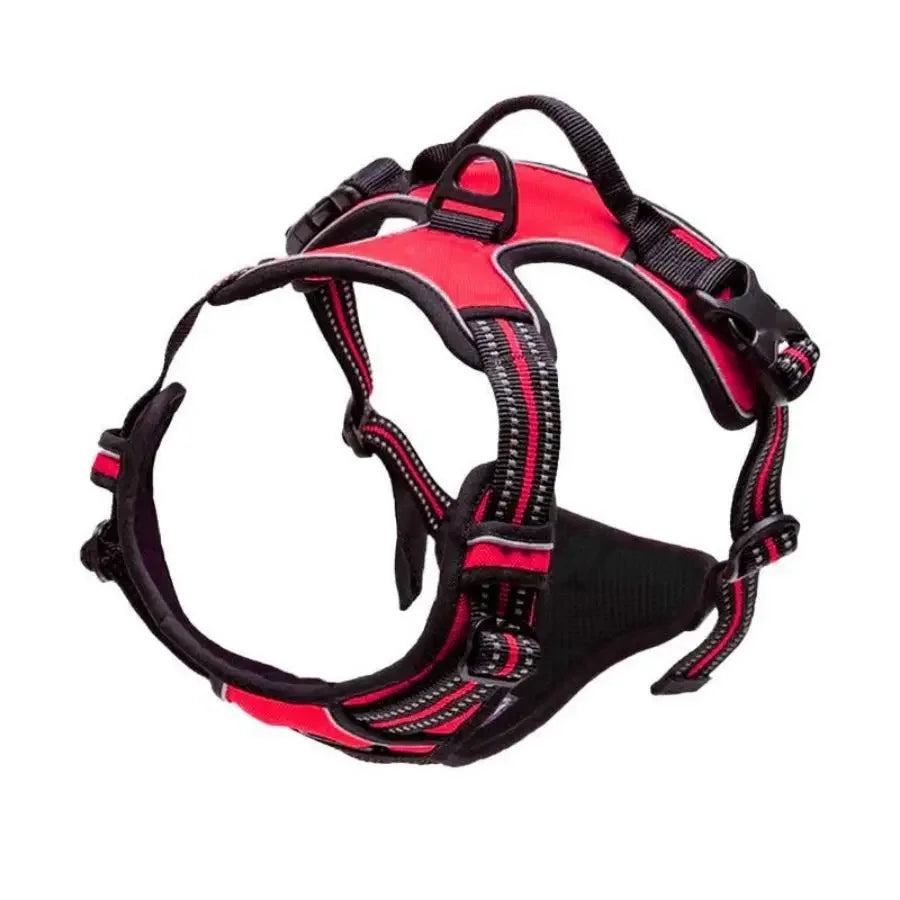No-Pull Reflective Dog Harness with Front Clip & Handle