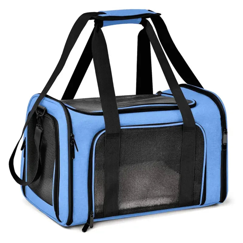 Airline-Approved Pet Carrier Backpack – Ventilated Travel Bag for Cats & Small Dogs