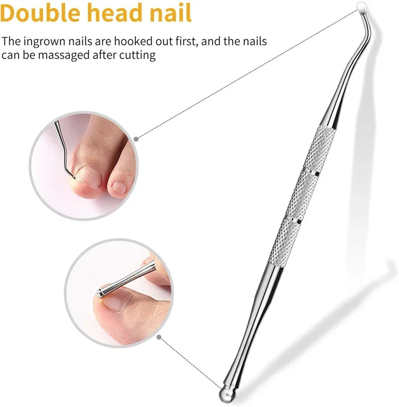 Nail Clippers Ingrown Toenail Podiatry Correction Nippers Cuticle Cutters Cut Paronychia Pedicure Manicure Hand Foot Care Tool