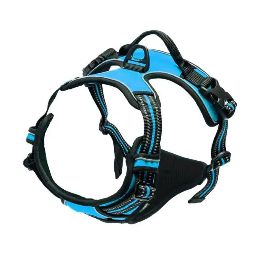 No-Pull Reflective Dog Harness with Front Clip & Handle