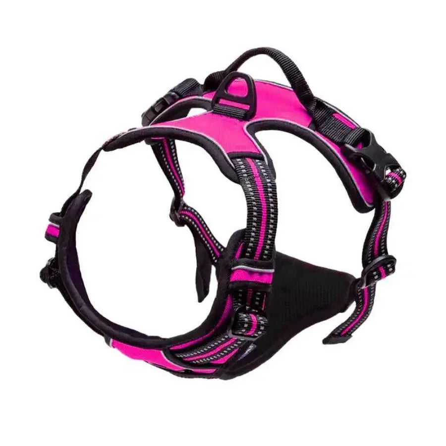 No-Pull Reflective Dog Harness with Front Clip & Handle