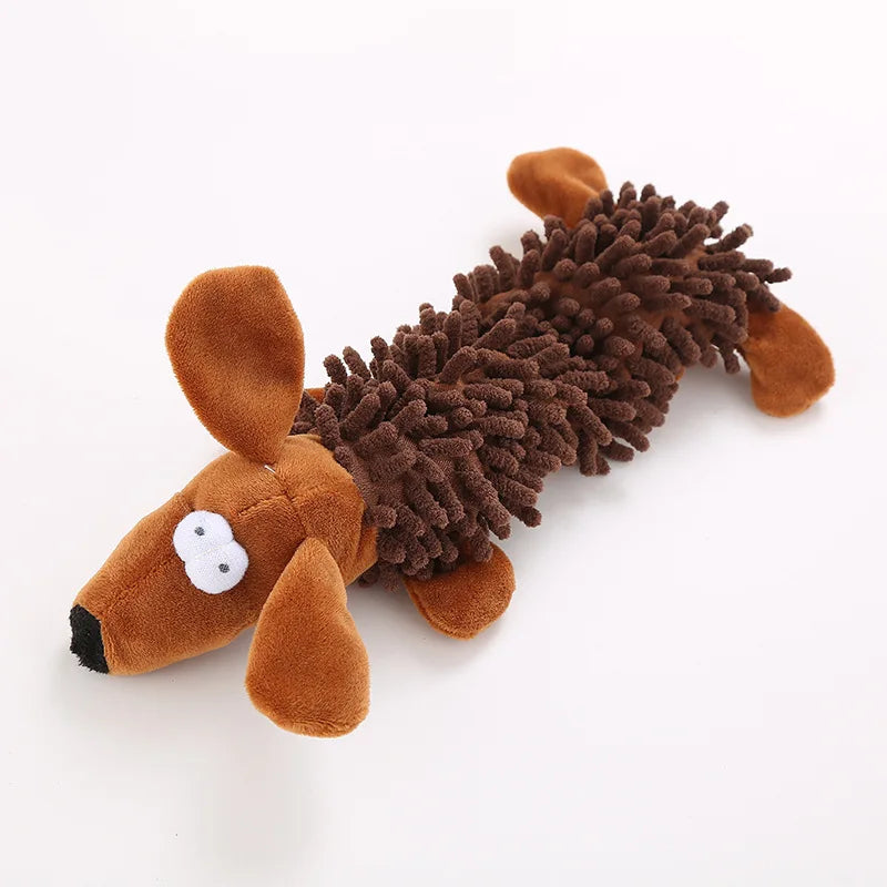 Durable Low Price Pet Dog Plush Toy Squeaky Chew for Small Dogs Chihuahua Yorkshire Bichon Puppy Teething Safe Soft Cute