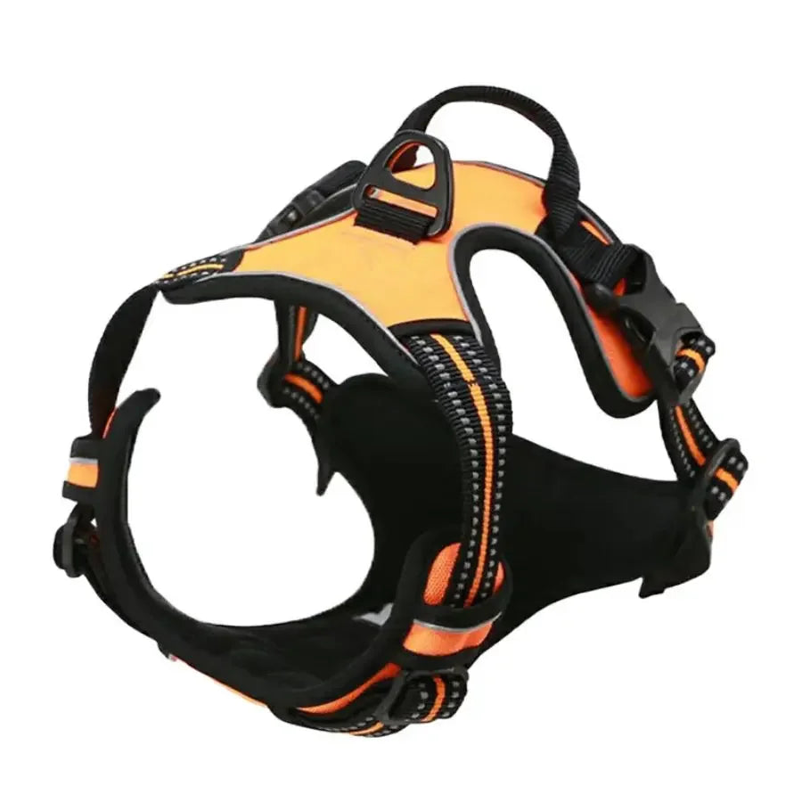 No-Pull Reflective Dog Harness with Front Clip & Handle