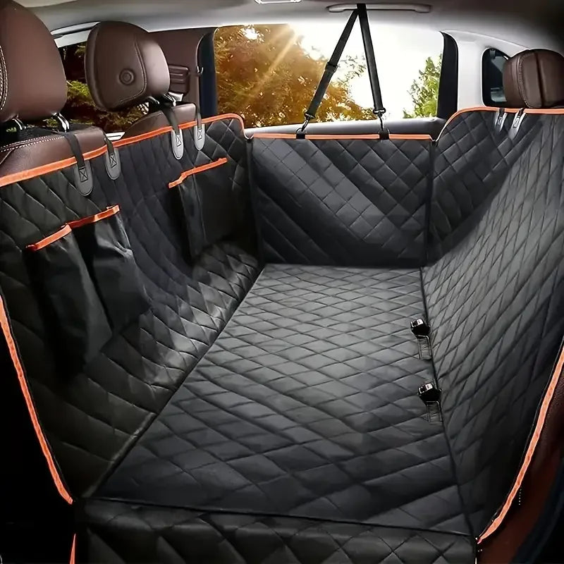 Waterproof Dog Car Seat Cover – Scratch-Proof Back Seat Protector for Cars & SUVs