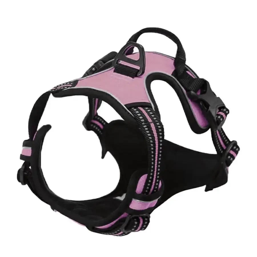 No-Pull Reflective Dog Harness with Front Clip & Handle