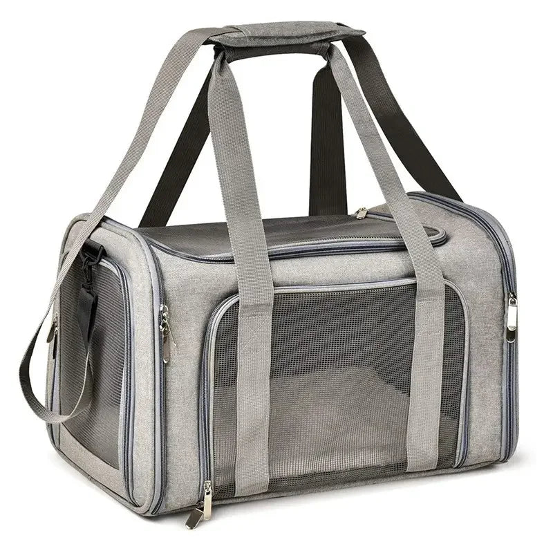 Airline-Approved Pet Carrier Backpack – Ventilated Travel Bag for Cats & Small Dogs