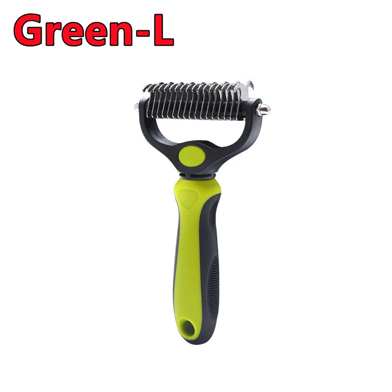 Newest Pet Deshedding Brush Dog Hair Remover Pet Fur Knot Cutter Puppy Cat Comb Brushes Dogs Grooming Shedding Supplies Tools