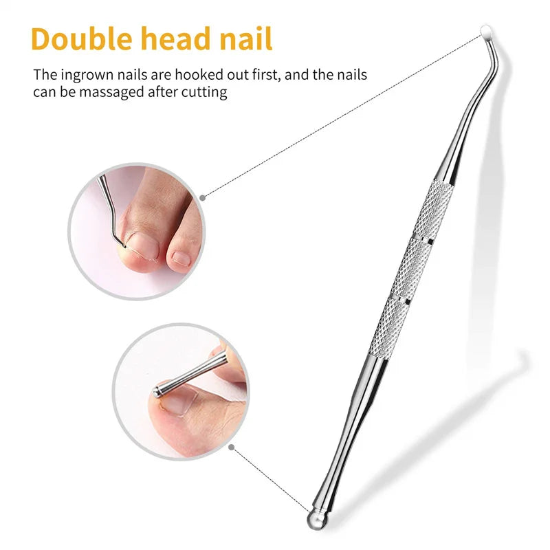 Nail Clippers Ingrown Toenail Podiatry Correction Nippers Cuticle Cutters Cut Paronychia Pedicure Manicure Hand Foot Care Tool