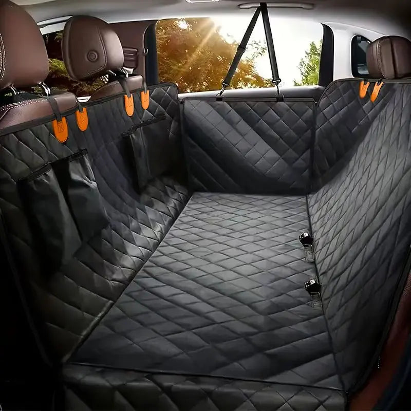 Waterproof Dog Car Seat Cover – Scratch-Proof Back Seat Protector for Cars & SUVs