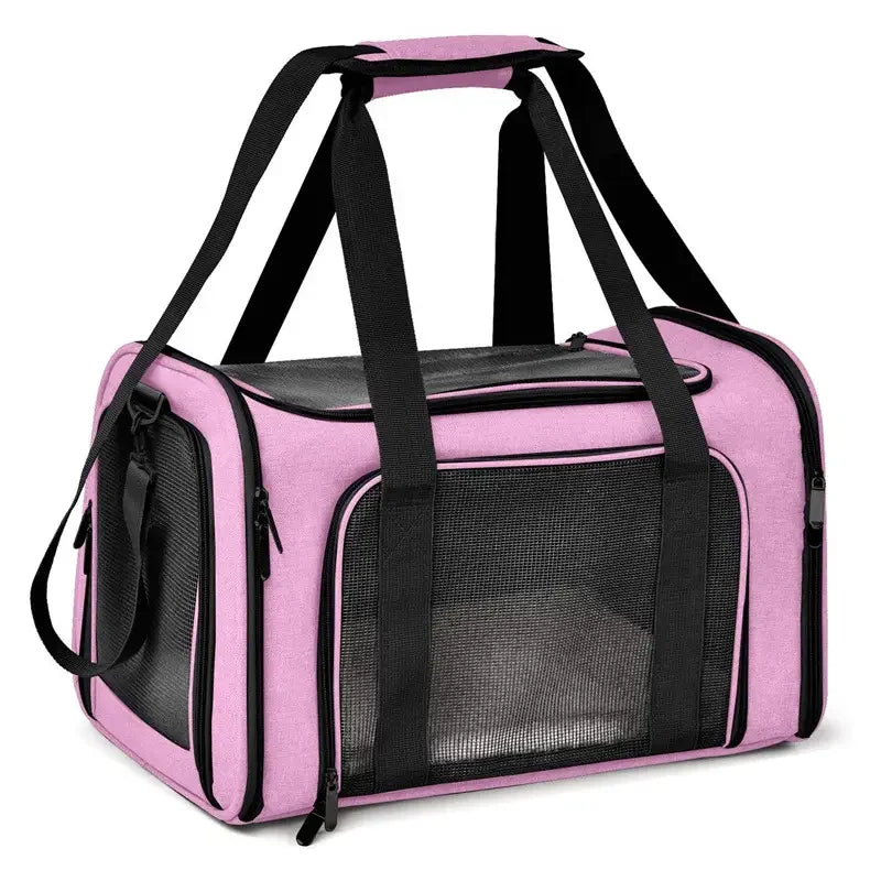 Airline-Approved Pet Carrier Backpack – Ventilated Travel Bag for Cats & Small Dogs