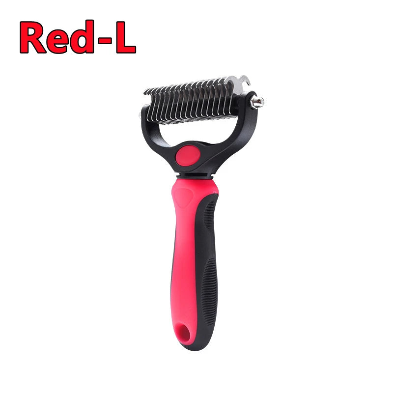Newest Pet Deshedding Brush Dog Hair Remover Pet Fur Knot Cutter Puppy Cat Comb Brushes Dogs Grooming Shedding Supplies Tools