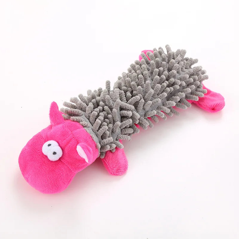 Durable Low Price Pet Dog Plush Toy Squeaky Chew for Small Dogs Chihuahua Yorkshire Bichon Puppy Teething Safe Soft Cute