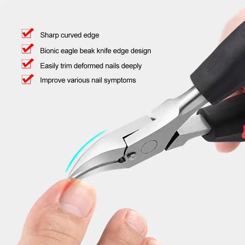 Nail Clippers Ingrown Toenail Podiatry Correction Nippers Cuticle Cutters Cut Paronychia Pedicure Manicure Hand Foot Care Tool